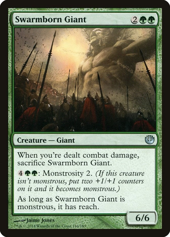 Image for Swarmborn Giant (144) (JOU) - Magic: The Gathering