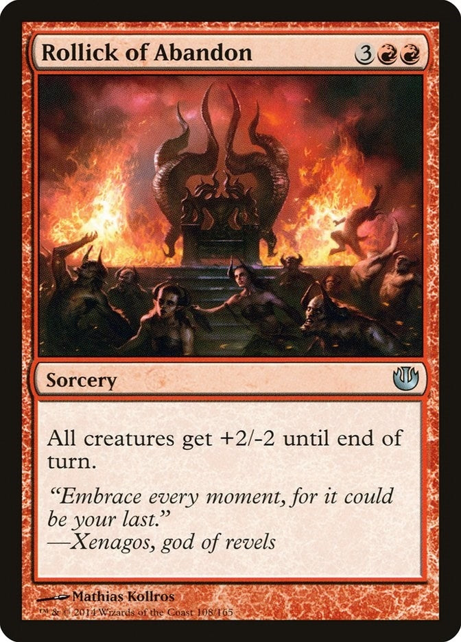 Image for Rollick of Abandon (108) (JOU) - Magic: The Gathering