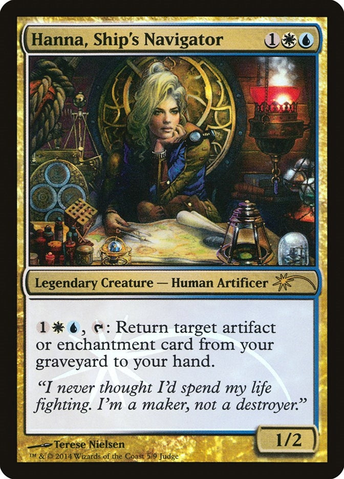 Image for Hanna, Ship's Navigator (5) - Magic: The Gathering