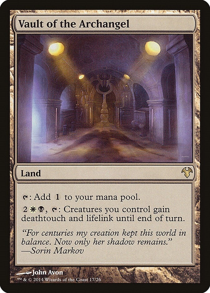 Image for Vault of the Archangel (17) - Magic: The Gathering