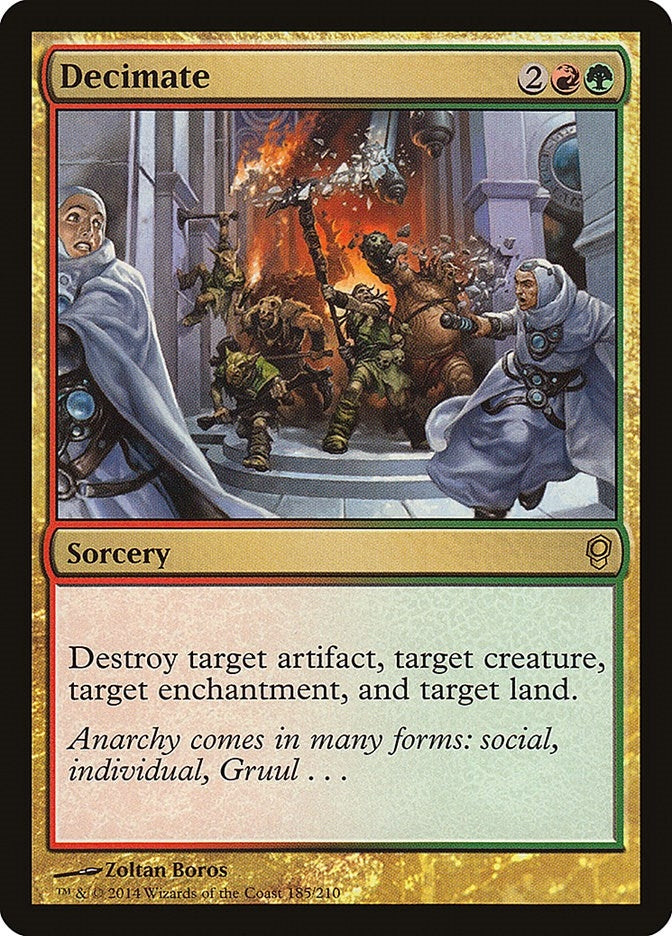 Image for Decimate (185) - Magic: The Gathering