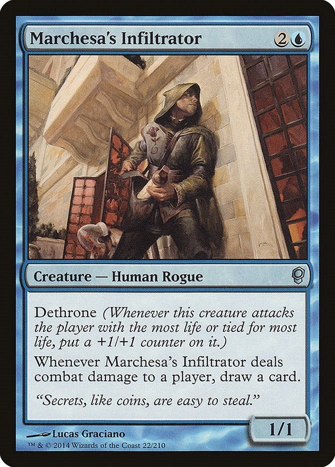 Image for Marchesa's Infiltrator (22) - Magic: The Gathering