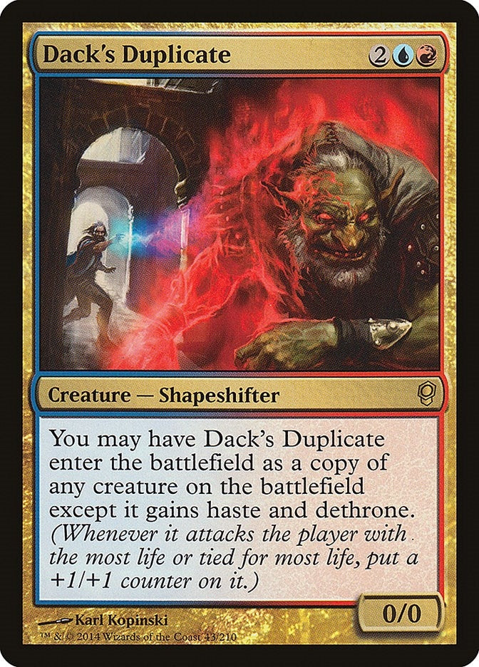 Image for Dack's Duplicate (43) - Magic: The Gathering