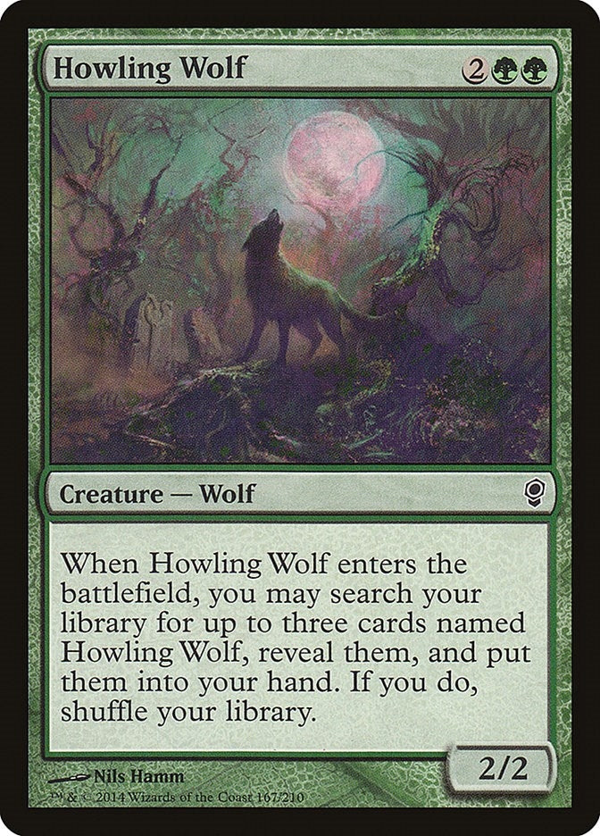 Image for Howling Wolf (167) - Magic: The Gathering