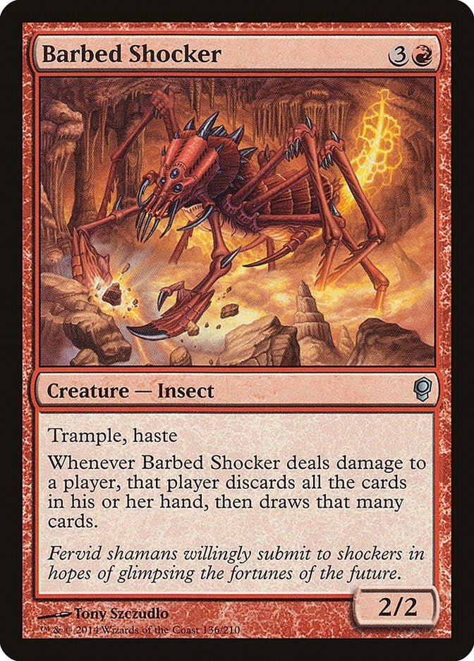 Image for Barbed Shocker (136) - Magic: The Gathering
