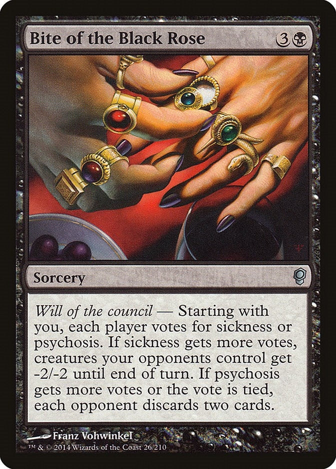 Image for Bite of the Black Rose (26) - Magic: The Gathering