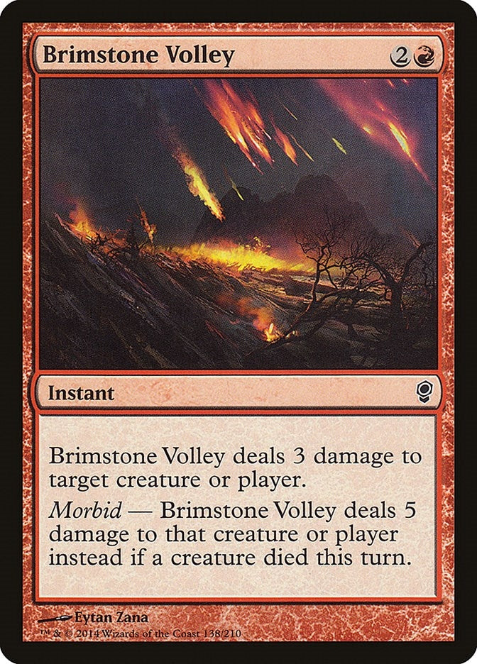 Image for Brimstone Volley (138) - Magic: The Gathering