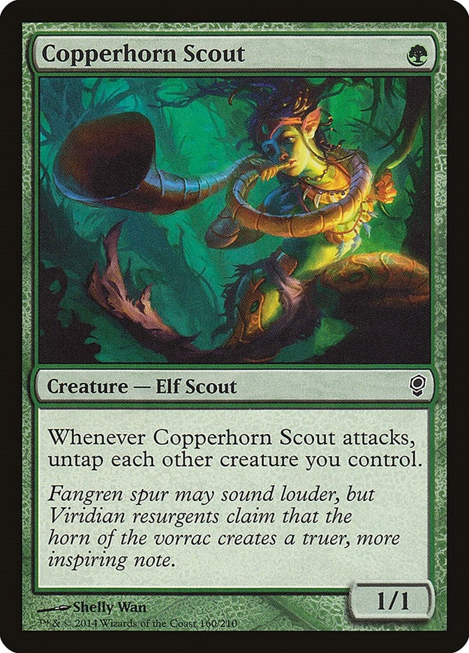 Image for Copperhorn Scout (160) - Magic: The Gathering