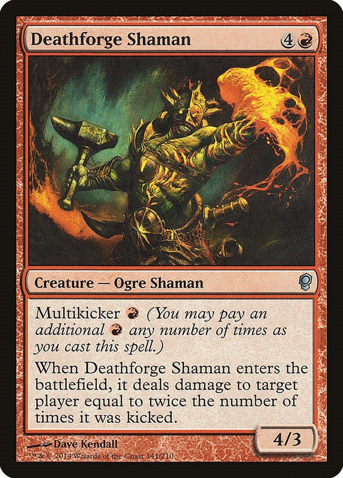 Image for Deathforge Shaman (141) - Magic: The Gathering
