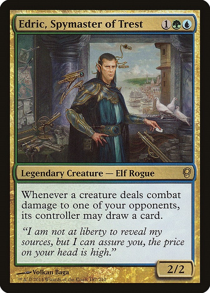 Image for Edric, Spymaster of Trest (187) - Magic: The Gathering