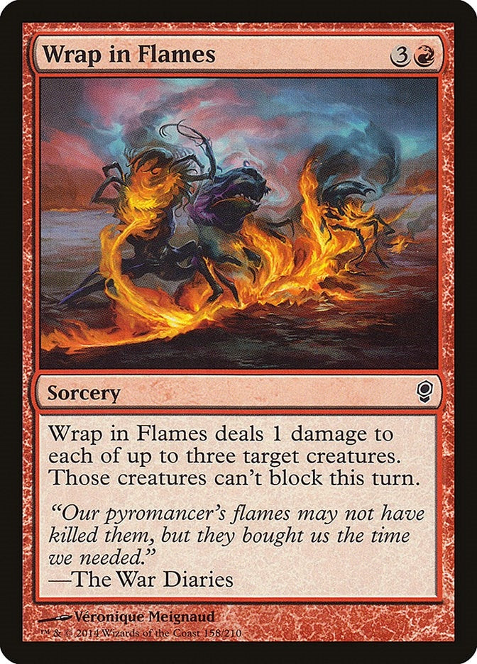 Image for Wrap in Flames (158) - Magic: The Gathering