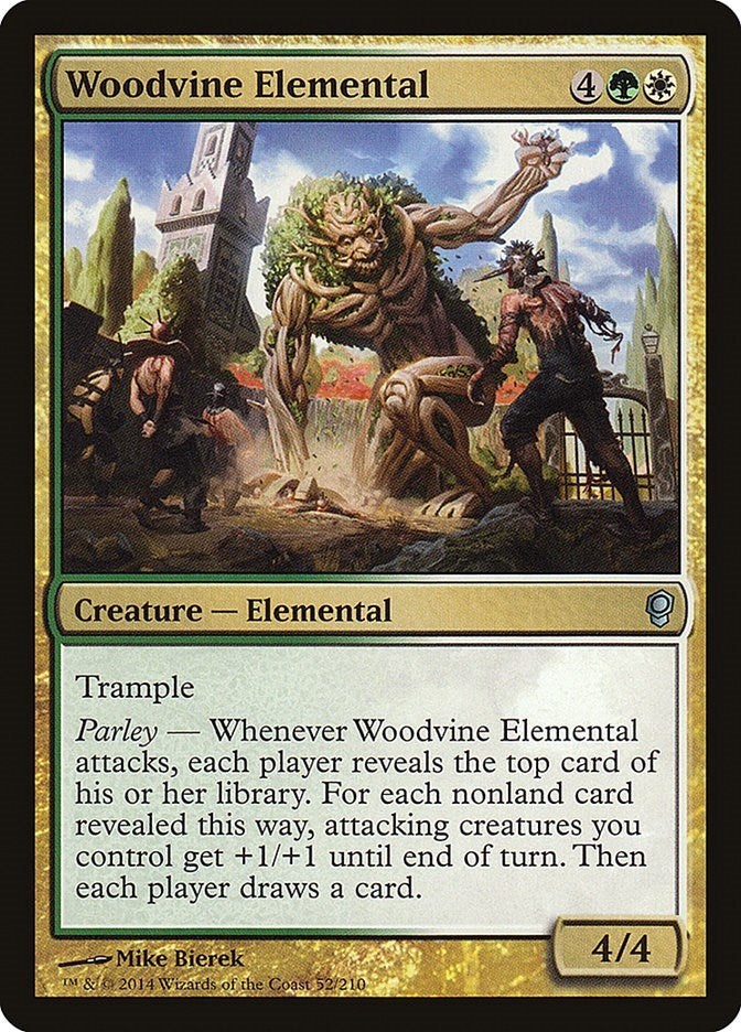Image for Woodvine Elemental (52) - Magic: The Gathering