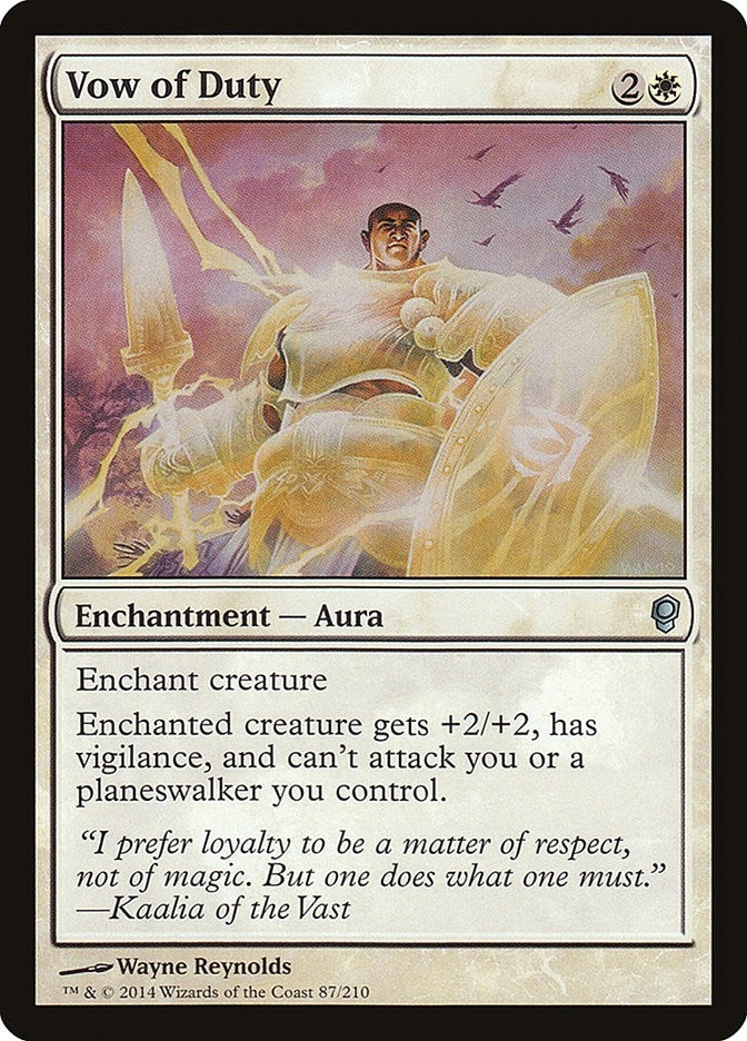Image for Vow of Duty (87) - Magic: The Gathering