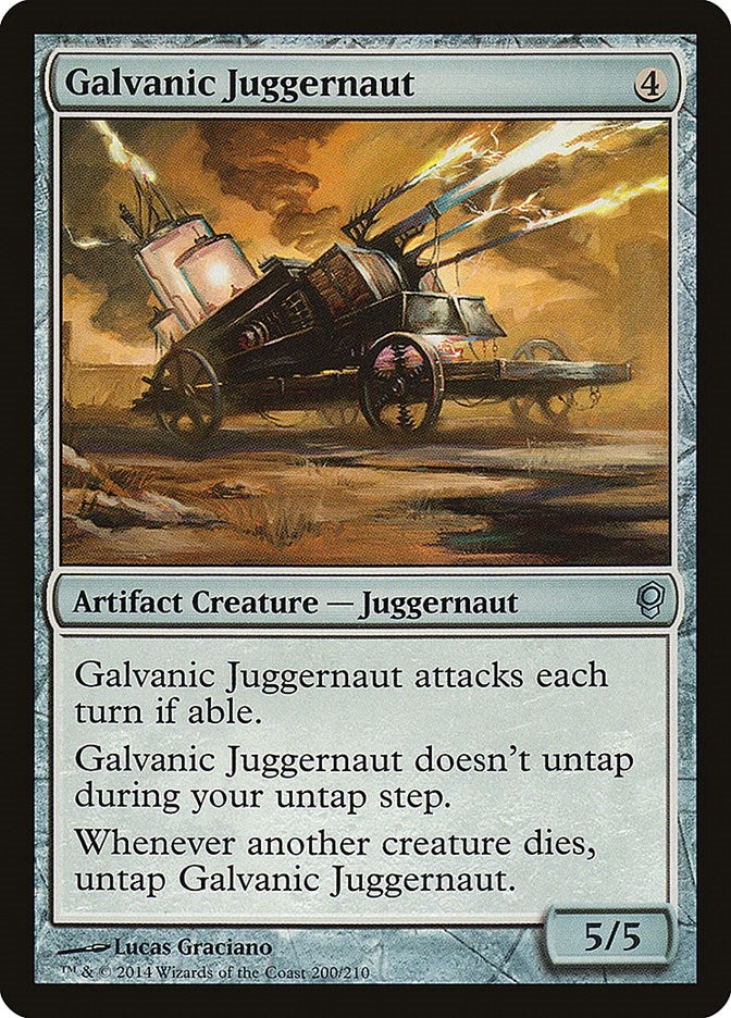 Image for Galvanic Juggernaut (200) - Magic: The Gathering