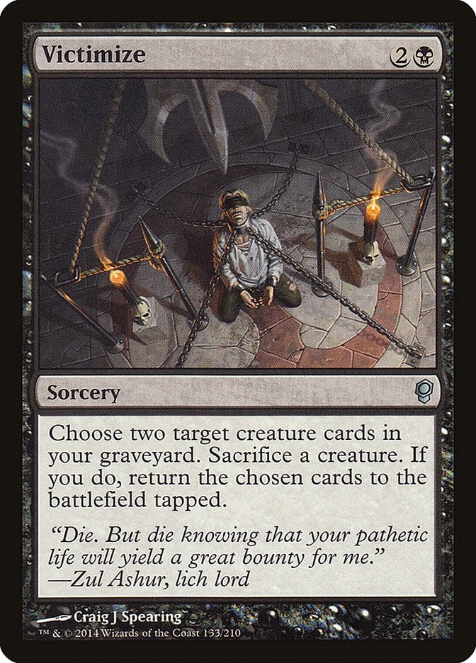 Image for Victimize (133) - Magic: The Gathering