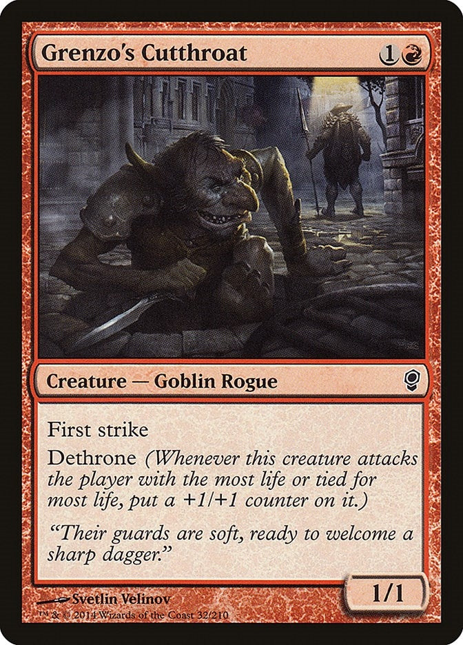 Image for Grenzo's Cutthroat (32) - Magic: The Gathering