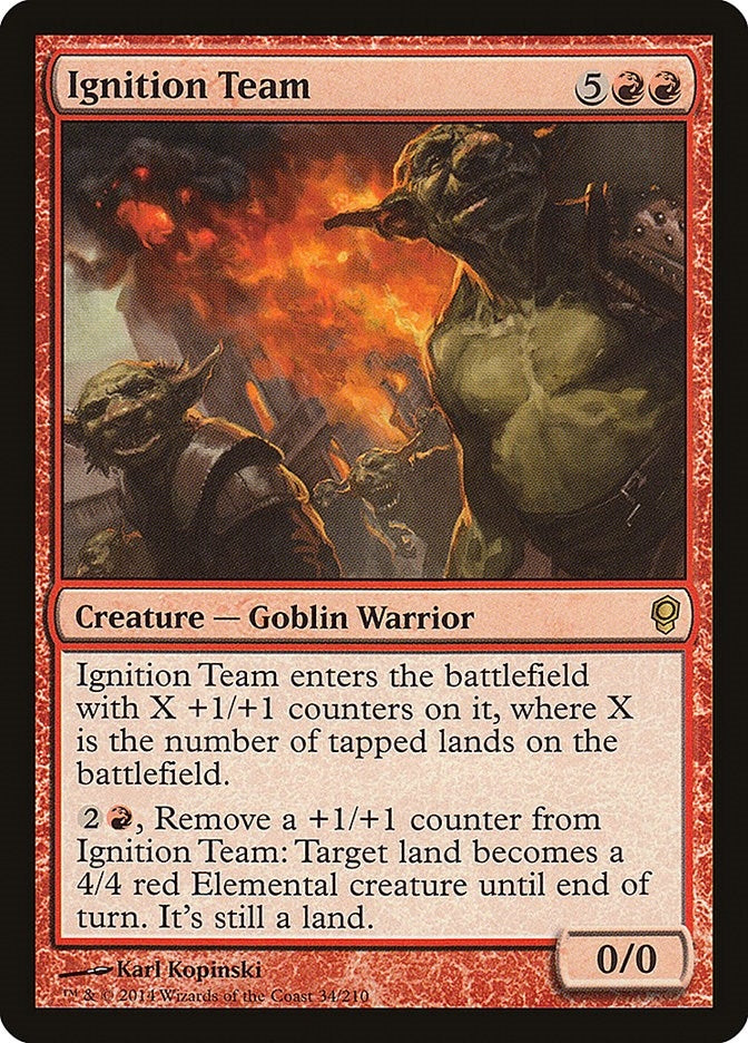 Image for Ignition Team (34) - Magic: The Gathering