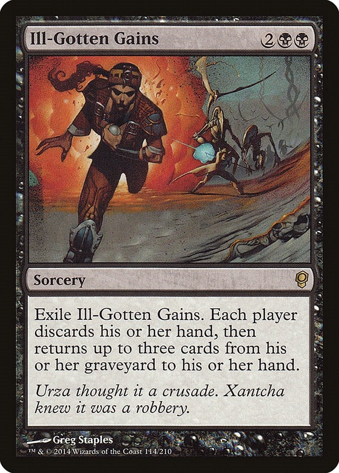 Image for Ill-Gotten Gains (114) - Magic: The Gathering