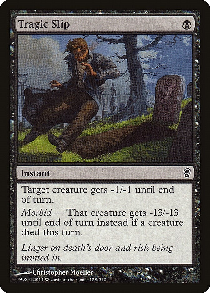 Image for Tragic Slip (128) - Magic: The Gathering