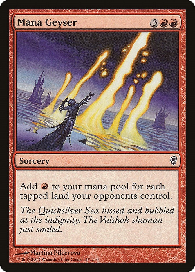 Image for Mana Geyser (147) - Magic: The Gathering