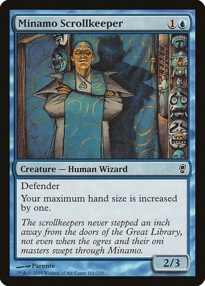 Image for Minamo Scrollkeeper (101) - Magic: The Gathering