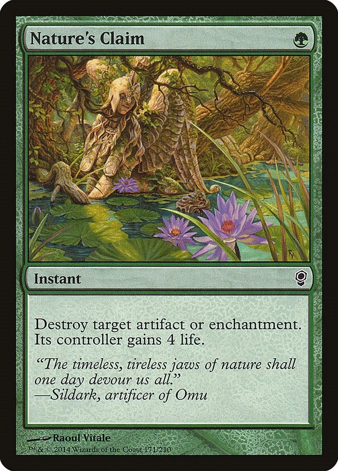 Image for Nature's Claim (171) - Magic: The Gathering