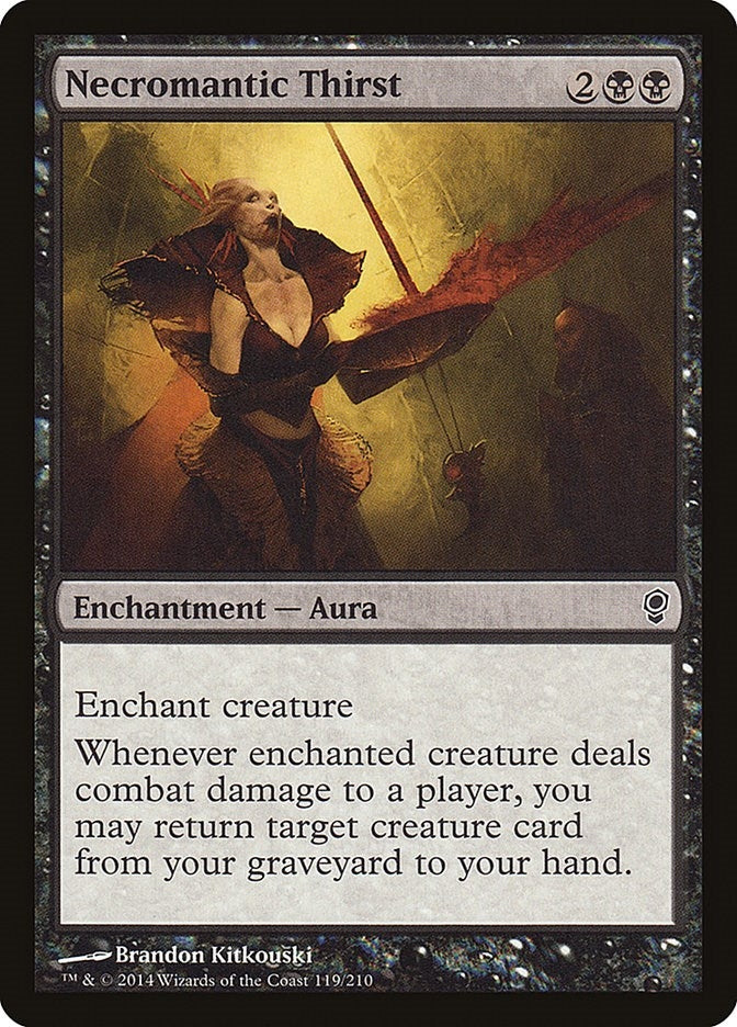 Image for Necromantic Thirst (119) - Magic: The Gathering
