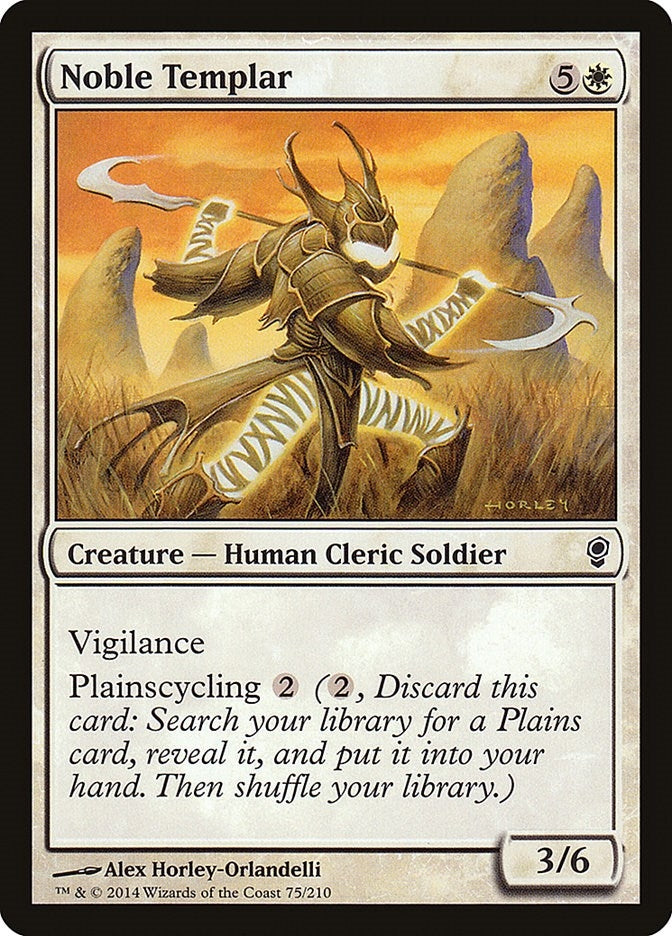 Image for Noble Templar (75) - Magic: The Gathering