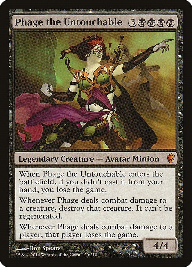 Image for Phage the Untouchable (120) - Magic: The Gathering