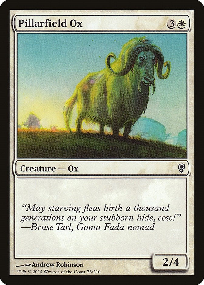 Image for Pillarfield Ox (76) - Magic: The Gathering