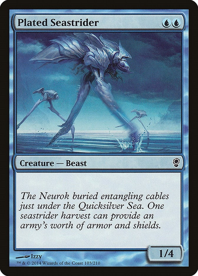 Image for Plated Seastrider (103) - Magic: The Gathering