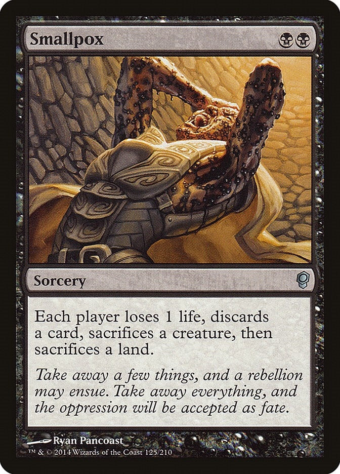 Image for Smallpox (125) - Magic: The Gathering