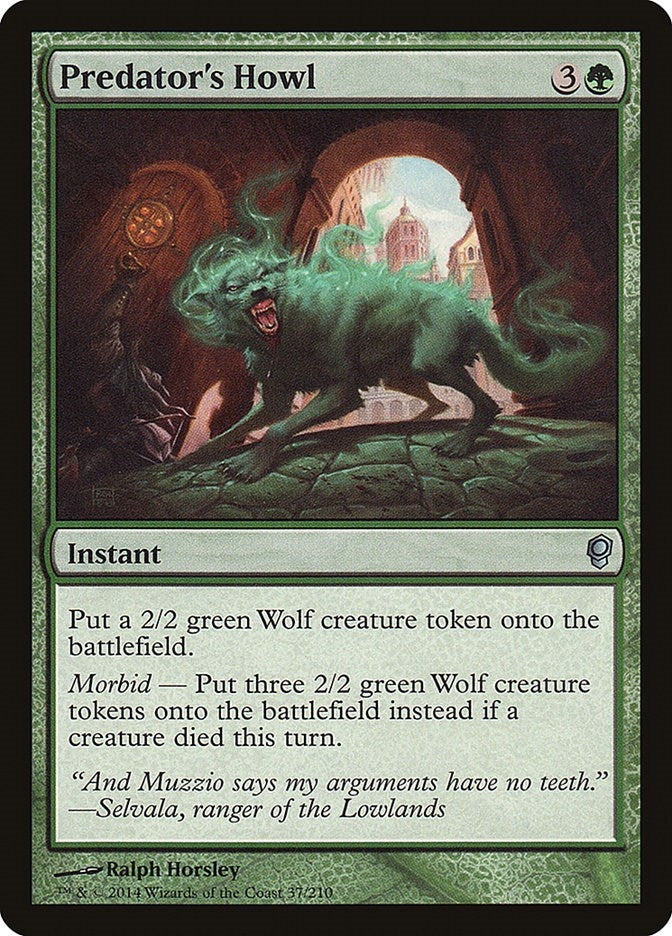 Image for Predator's Howl (37) - Magic: The Gathering