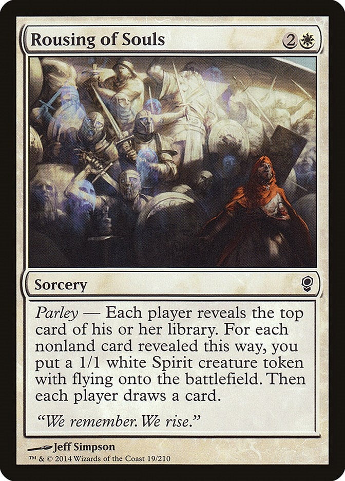 Image for Rousing of Souls (19) - Magic: The Gathering