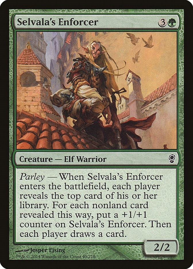Image for Selvala's Enforcer (40) - Magic: The Gathering