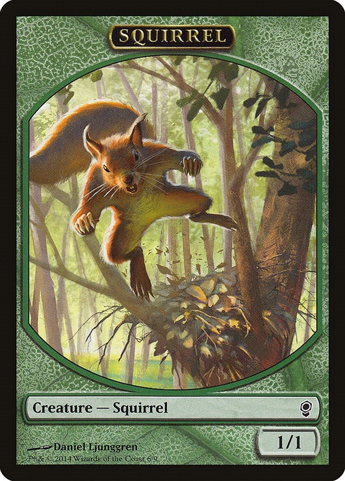 Image for Squirrel Token (6) - Magic: The Gathering