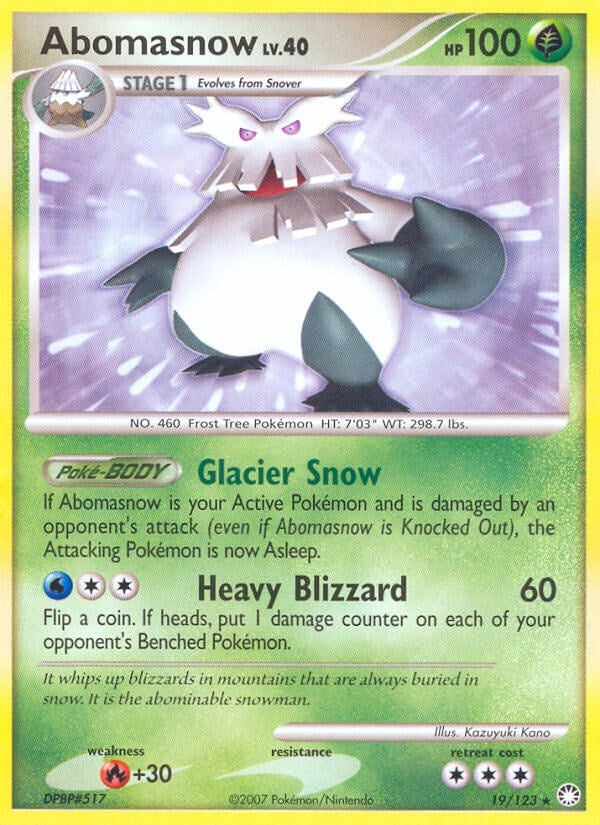 Image for Abomasnow (19/123) (MT) - Pokemon