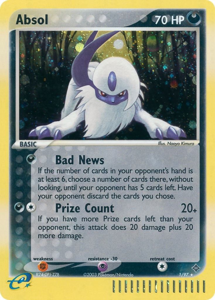 Image for Absol (1/97) (DR) - Pokemon