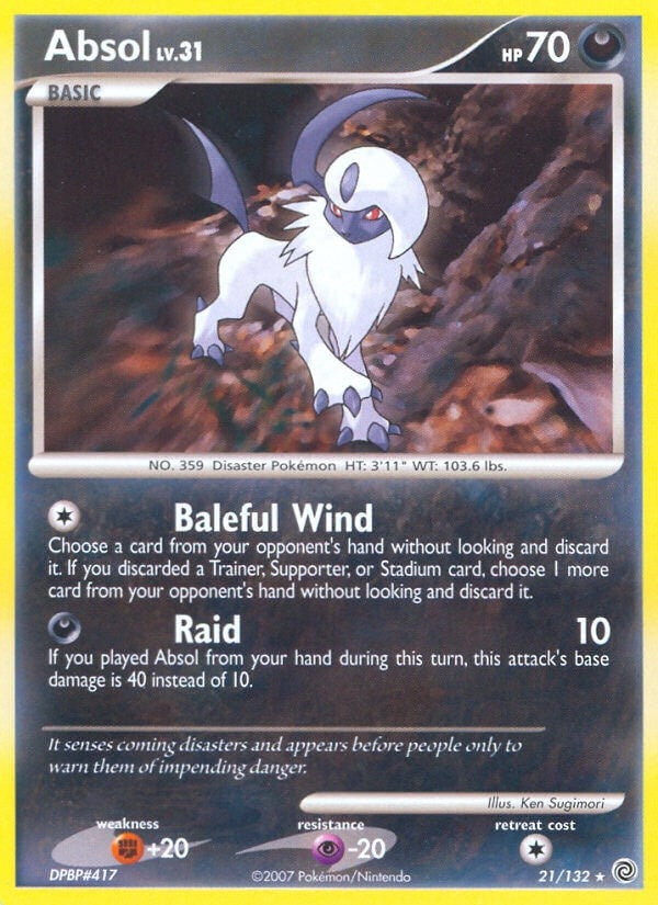 Image for Absol (21/132) (SW) - Pokemon