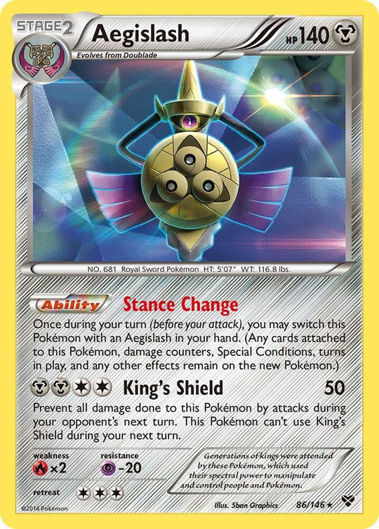 Image for Aegislash (86) (86/146) (XY) - Pokemon