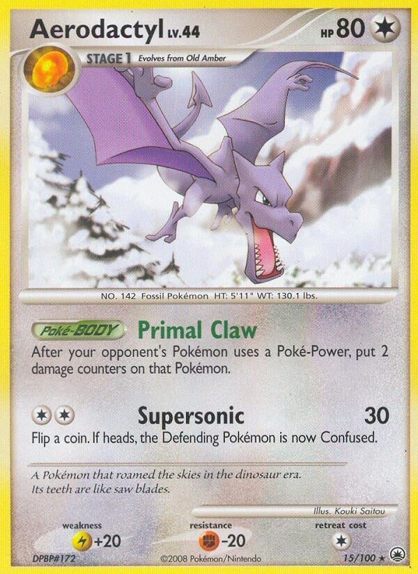 Image for Aerodactyl (15/100) (MD) - Pokemon