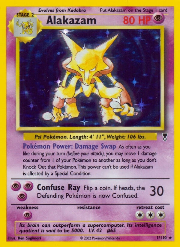 Image for Alakazam (001/110) (LC) - Pokemon