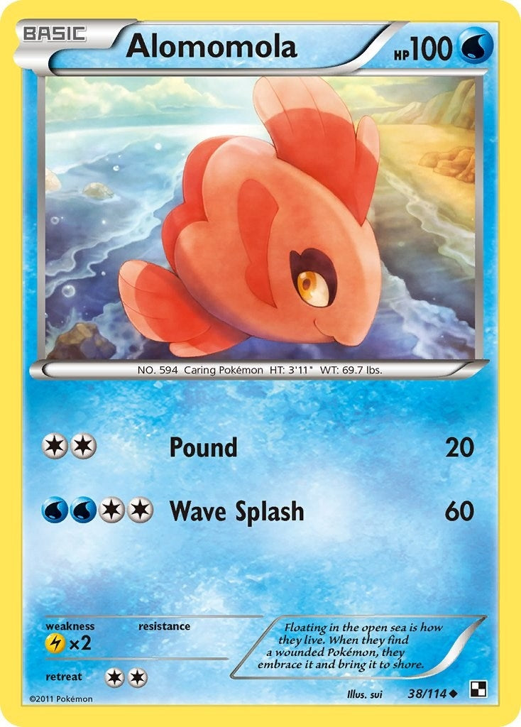 Image for Alomomola (38) (38/114) (BLW) - Pokemon