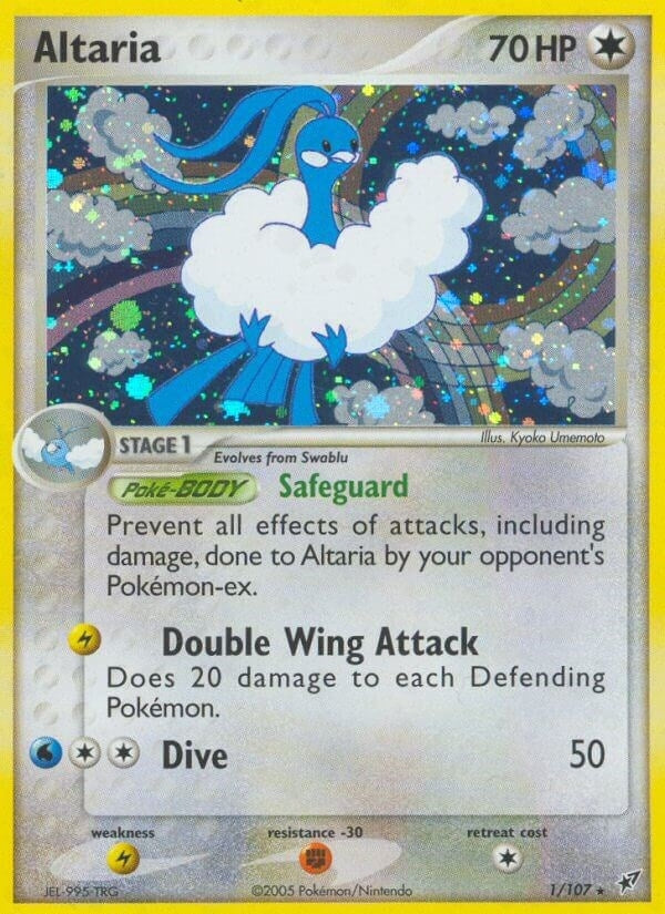Image for Altaria (1/107) (DX) - Pokemon
