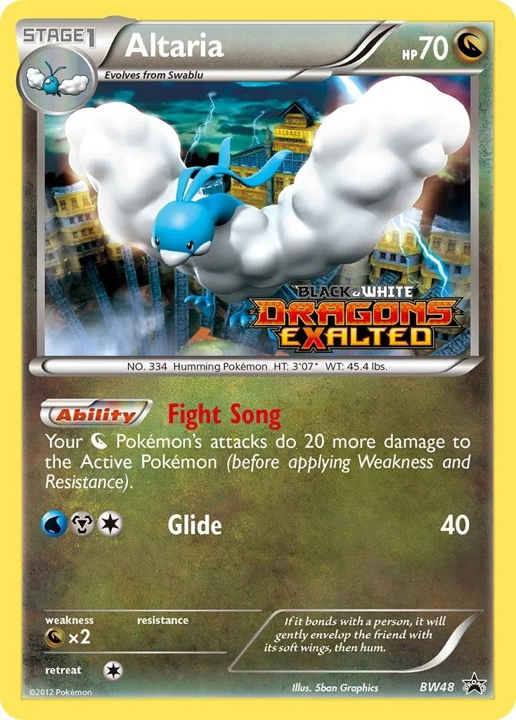 Image for Altaria - BW48 (Prerelease) (BW48) (PR) - Pokemon