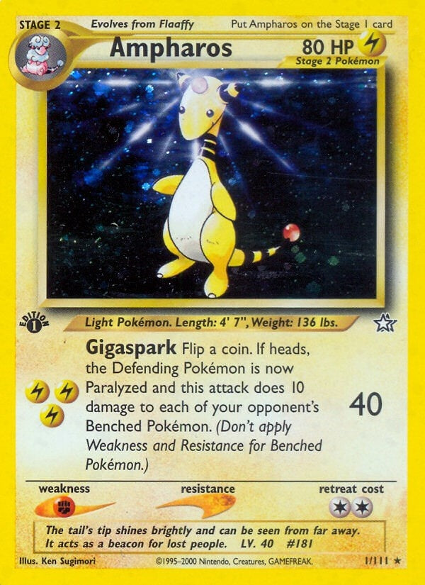 Image for Ampharos (001/111) (N1) - Pokemon