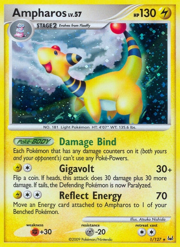 Image for Ampharos (1/127) (PL) - Pokemon