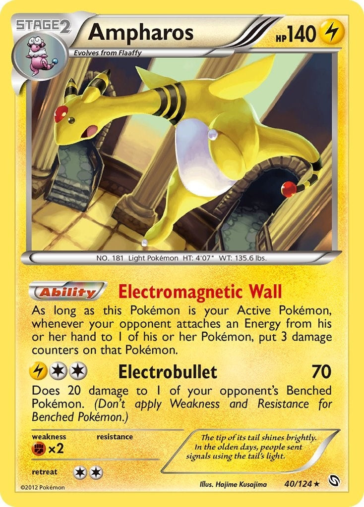 Image for Ampharos (40/124) (DRX) - Pokemon
