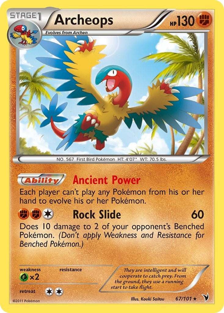 Image for Archeops (67/101) (NVI) - Pokemon