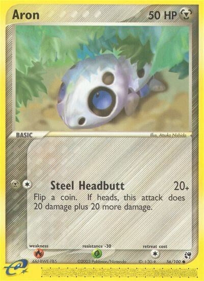 Image for Aron (56/100) (SS) - Pokemon